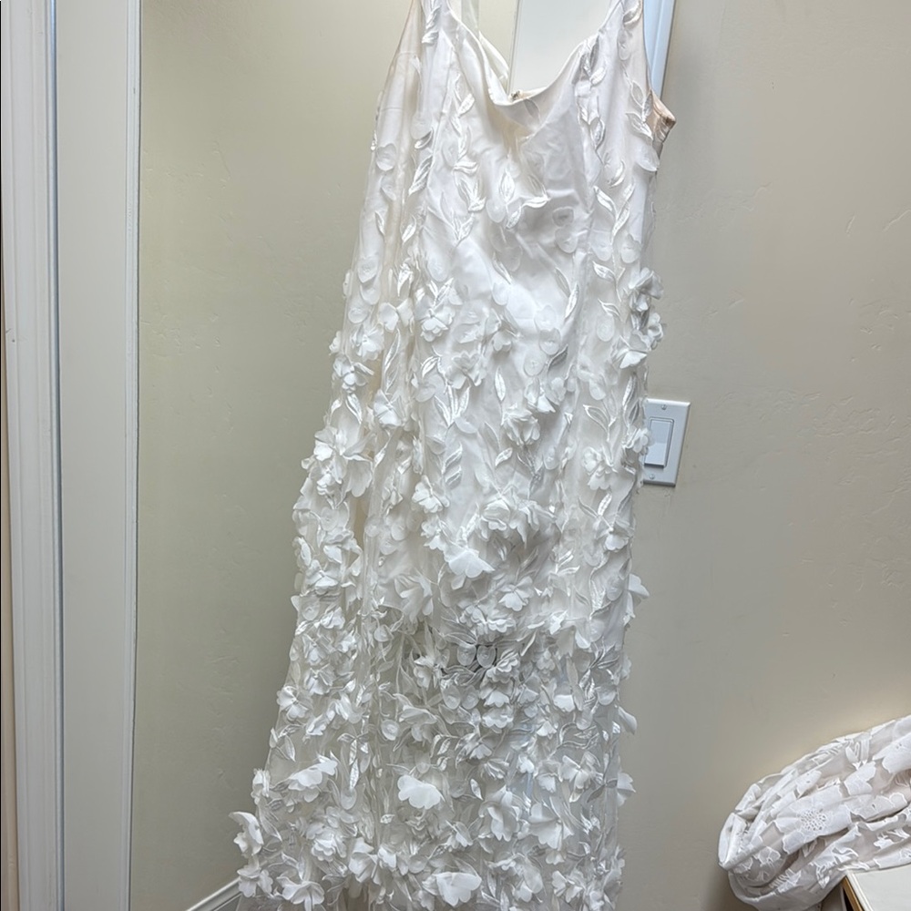 Show Me Your MuMu White Floral Maxi Dress